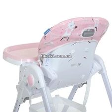 Стульчик M 3233 Rabbit Girl Pink для кормления, зайчик фото 55