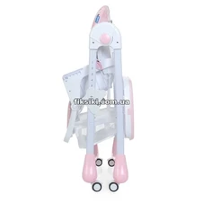 Стульчик M 3233 Rabbit Girl Pink для кормления, зайчик фото 66