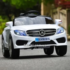 Детский электромобиль M 3981 EBLR-1 NEW, кожаное сиденье, белый фото 33