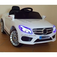 Детский электромобиль M 3981 EBLR-1 NEW, кожаное сиденье, белый фото 55
