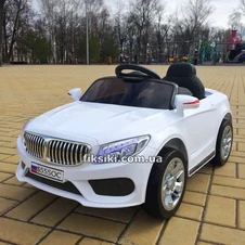 Детский электромобиль M 3987 EBLR-1 NEW, мягкое сиденье, белый фото 33