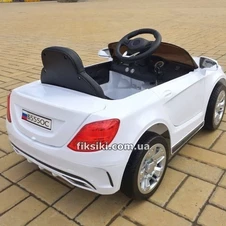 Детский электромобиль M 3987 EBLR-1 NEW, мягкое сиденье, белый фото 44