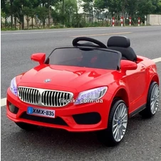 Детский электромобиль M 3987 EBLR-3 NEW, мягкое сиденье, красный фото 11