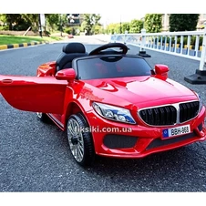 Детский электромобиль M 3987 EBLR-3 NEW, мягкое сиденье, красный фото 33