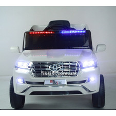 Детский электромобиль T-7846 EVA WHITE, Toyota, мягкие колеса , белый фото 66