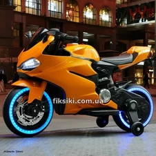 Детский мотоцикл M 4104 ELS-8 Ducati, автопокраска, розовый фото 33