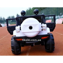 Детский электромобиль T-7847 EVA WHITE Jeep, мягкие колеса купить