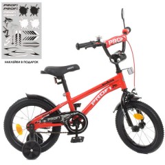 Купить Велосипед детский 14д. Y14211, Shark, красно-черный