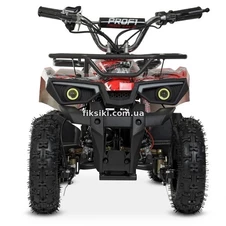 Детский квадроцикл HB-ATV 800AS-10, надувные резиновые колеса , темно-зеленый фото 11