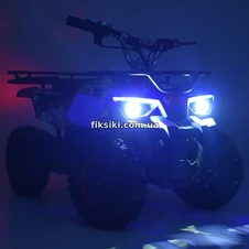 Детский квадроцикл HB-ATV 800AS-19, надувные резиновые колеса , карбоновый фото 44