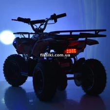 Детский квадроцикл HB-ATV 800AS-19, надувные резиновые колеса , карбоновый фото 55