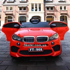 Детский электромобиль M 4299 EBLR-3, мягкие колеса , красный фото 11