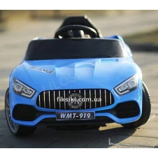 Детский электромобиль T-7652 EVA BLUE Mercedes, синий фото 11