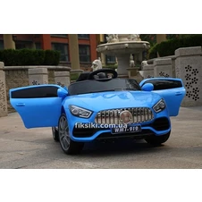 Детский электромобиль T-7652 EVA BLUE Mercedes, синий фото 44