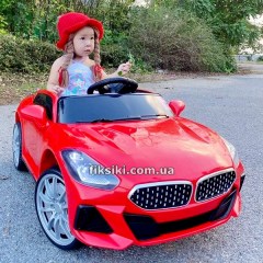 Купить Детский электромобиль T-7661 EVA RED BMW, мягкие колеса