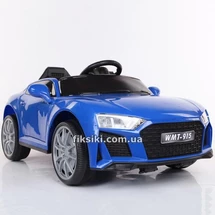 Детский электромобиль T-7662 EVA BLUE, Audi, мягкие колеса