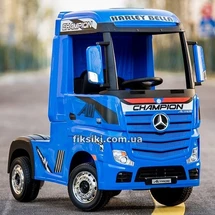 Детский электромобиль HL358 Mercedes Benz ACTROS, синий | Дитячий електромобіль HL358 Mercedes-Benz ACTROS