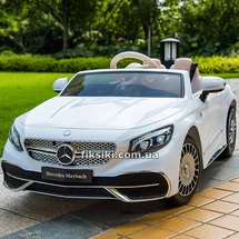 Детский электромобиль ZB188 Mercedes-Maybach S650 Cabriolet, белый