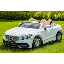Детский электромобиль ZB188 Mercedes-Maybach S650 Cabriolet, белый фото 55