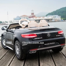 Детский электромобиль ZB188 Mercedes-Maybach S650 Cabriolet, черный фото 11