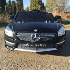 Детский электромобиль SL63 Mercedes Benz AMG, черный фото 55