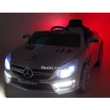 Детский электромобиль SL63 Mercedes Benz AMG, черный фото 77