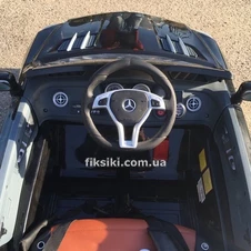 Детский электромобиль SL63 Mercedes Benz AMG, черный фото 88