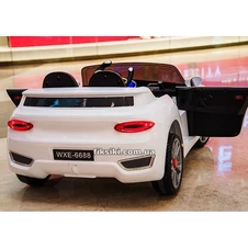 Детский электромобиль 8866 Bentley, мягкие EVA колеса, белый фото 44