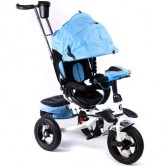 Велосипед трехколесный Baby Trike 6595Г с фарой, голубой