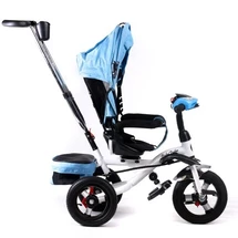 Велосипед трехколесный Baby Trike 6595Г с фарой, голубой купить