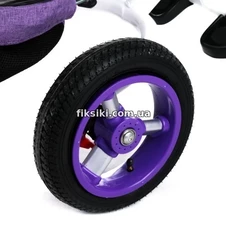 Велосипед трехколесный Baby Trike 6595Ф с фарой, фиолетовый фото 44