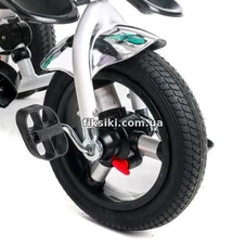 Велосипед трехколесный Baby Trike 6699С с фарой , мятный фото 33