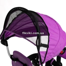 Велосипед трехколесный Baby Trike 6699Ф с фарой, фиолетовый фото 33