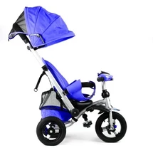 Велосипед трехколесный Baby Trike 698 с фарой, синий купить