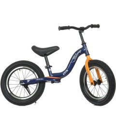 Купить Беговел детский 14д. ML-088-3, надувные колеса, сине-оранжевый