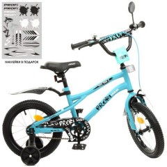 Купить Велосипед детский PROF1 14д. Y14253-1 Urban, бирюзовый матовый
