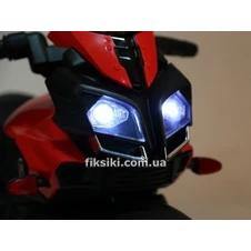 Детский мотоцикл JC919 EVA RED на аккумуляторе, красный фото 66