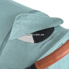 Детская коляска ME 1090L LOONA Gray, серая фото 32