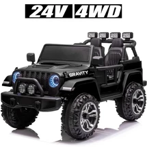 Детский электромобиль M 4572 EBLR-2 (24V) Jeep, двухместный