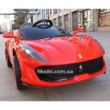 Детский электромобиль M 4615 EBLR-3 Ferrari, мягкое сиденье , красный фото 11