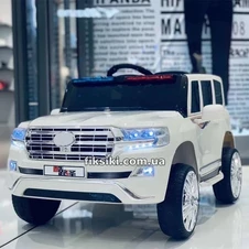 Детский электромобиль M 4609 EBLR-1 Toyota, кожаное сиденье , белый фото 33