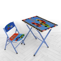 Купить Детский столик A19-RCAR со стульчиком, машинки