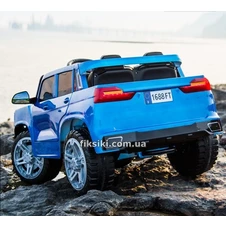 Детский электромобиль M 4636 EBLR-3 Ford, кожаное сиденье , красный фото 55