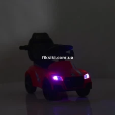 Детская каталка-толокар M 4575-4, Audi, родительская ручка , синяя фото 55
