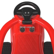 Детская каталка-толокар M 4576-3 Porsche, родительская ручка , красная фото 55