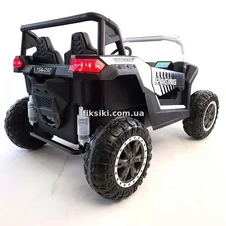 Двухместный детский электромобиль M 4627 EBLR-1 (24V) , белый фото 11