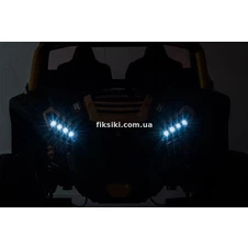 Двухместный детский электромобиль M 4627 EBLR-1 (24V) , белый фото 66