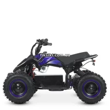 Детский квадроцикл HB-EATV 800B-4ST (MP3), три аккумулятора , синий фото 33