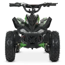 Детский квадроцикл HB-EATV 800B-5ST (MP3), три аккумулятора , зеленый фото 11