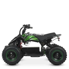 Детский квадроцикл HB-EATV 800B-5ST (MP3), три аккумулятора , зеленый фото 33